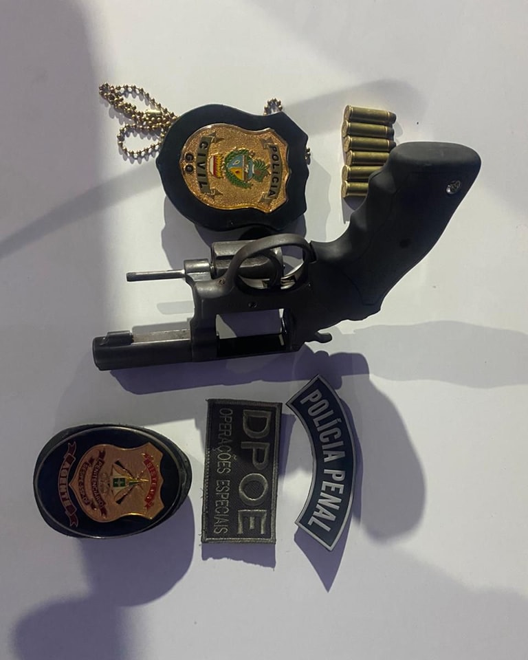 Policia penal, arma de fogo, dpoe, policia civil, pcgo